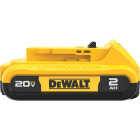 DEWALT 20 Volt MAX Lithium-Ion 2.0 Ah Compact Tool Battery (2-Pack) Image 2