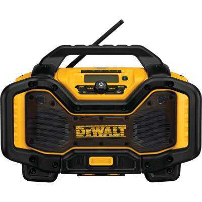 DEWALT 20 Volt Lithium-Ion Bluetooth Cordless Jobsite Radio/Charger (Tool Only)