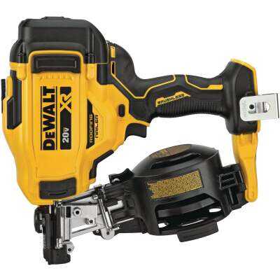 DEWALT 20V MAX 15 Degree Cordless Coil Roofing Nailer (Tool Only)