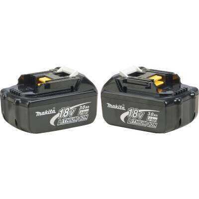 Makita 18 Volt LXT Lithium-Ion 3.0 Ah Tool Battery (2-Pack)
