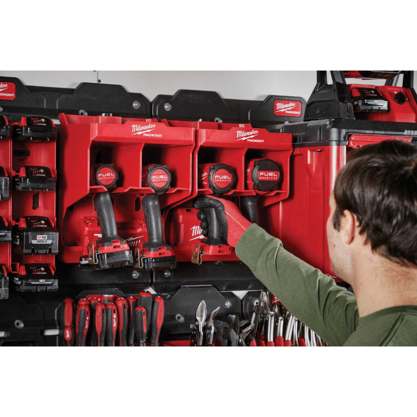 Milwaukee PACKOUT Drill Station Tool Rack - Jed's Hardware & Garden Center