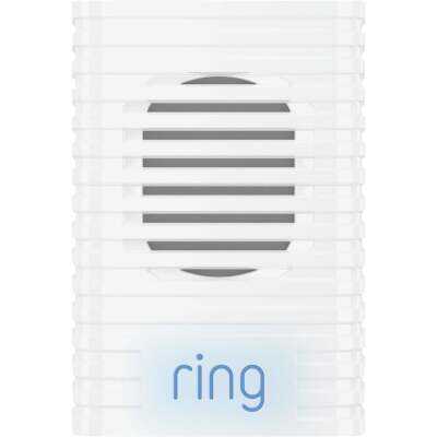 Ring White Plug-In Video Doorbell Chime
