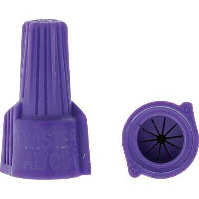 Ideal Large Purple Aluminum to Copper Wire Connector (2-Pack)