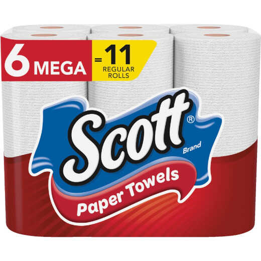 Scott Choose-A-Sheet Paper Towel (6 Mega Roll)
